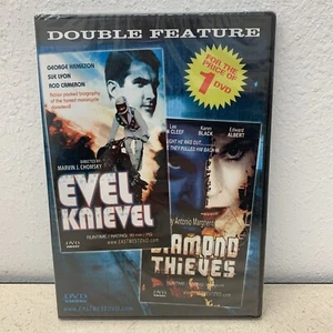 New DVD Evel Kneivel George Hamilton and Diamond Thieves Double Feature Disc Set - Picture 1 of 3