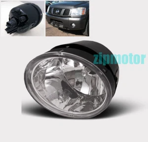 BUMPER DRIVING FOG LIGHT LEFT LH CHROME FOR 04-15 TITAN/05-07 ARMADA 08 09 10 11 - Imagen 1 de 1