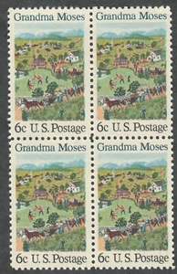 US. 1370. 6c. American Folklore Issue. Block of 4. MNH. 1969 - Picture 1 of 1