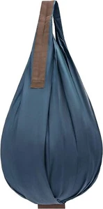 Marna Shupatto Compact Bag Drop Eco Bag Vertical Navy M 16L - Picture 1 of 9