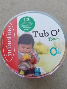Infantino 12 Piece Tub O' Toys New - Picture 1 of 6