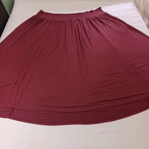 Sipersoft By Torrid Womens Pink Elastic Waist Circle Buttom Skirt Size 5 - Picture 1 of 19