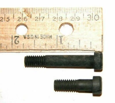 Tornillo protector de gatillo K98 Mauser delantero + trasero "fresado" nuevo stock antiguo - #K15 Foto 1 de 2