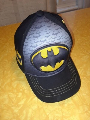 SOMBRERO GORRA BATMAN TALLA NIÑO SNAPBACK AJUSTABLE NEGRO Y GRIS Foto 1 de 4
