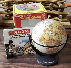 INSIGHT SWIVEL & TILT WORLD GLOBE NEW BOXED CONDITION - Picture 1 of 5