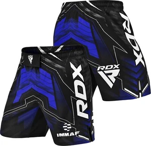 RDX IMMAF Approved MMA Fight & Training Shorts Lightweight Kickboxing Shorts - Picture 1 of 16
