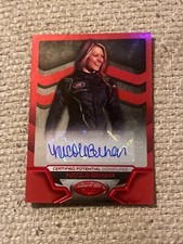 Nicole Behar 2016 certified auto autograph #5/75
