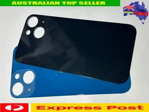 New Back Rear Cover Glass Replacement For iPhone 13 Mini, Blue, BIG CAMERA HOLE - Picture 1 of 15