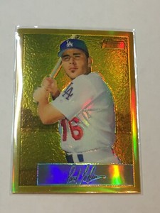 F56854  2002 Bowman Heritage Gold Chrome Refractors #48BHC Paul Lo Duca /175