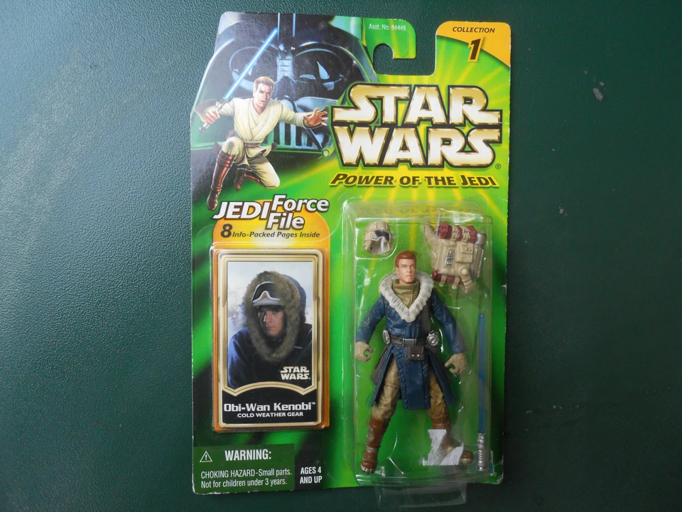 STAR WARS HASBRO FIGURINE " OBI-WAN KENOBI " POTJ MINT BOX - Photo 1/1