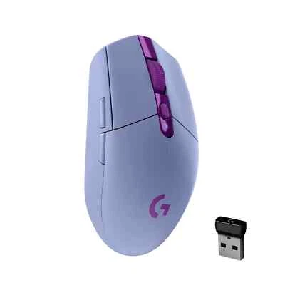 Logitech G305 Lightspeed Wireless Gaming Mouse Lilac BRAND NEW - image 1 of 4