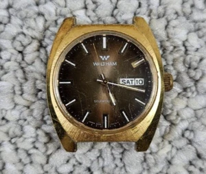 Reloj Waltham Automático Cal 5006 Día/Fecha Años 70 De Colección Caja 35mm Funciona - Imagen 1 de 5