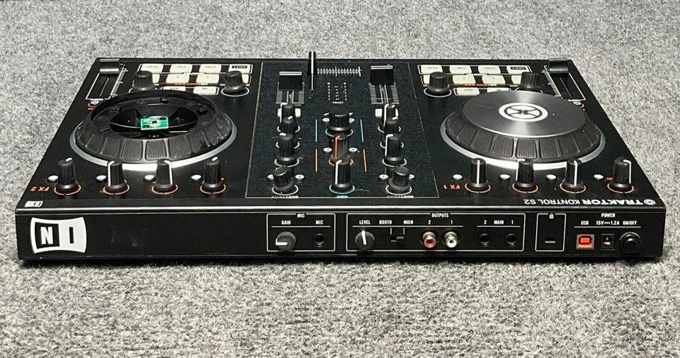 Native Instruments Traktor Kontrol S2 MK2 🎧 2-Channel DJ Controller Black - Image 1 of 4
