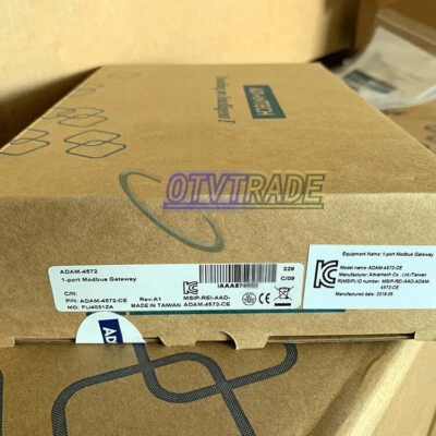 ONE  Advantech ADAM-4572 1 Port Modbus serial to Ethernet network server New - Image 1 of 2