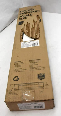 Cadet F Series 30" Electric Baseboard Heater Model 2F500-1W White 05530 500W - Image 1 of 4