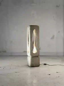 1970 ALBERT TORMOS GRANDE LAMPE MODERNISTE ART POPULAIRE BRUTALIST FORME LIBRE - Bild 1 von 5