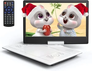 Reproductor de DVD portátil de 16,5", batería incorporada recargable de 4-6 horas, 14,1" HD Swi - Imagen 1 de 10