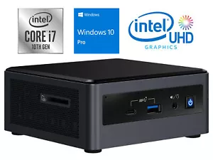 Intel NUC10i7FNH, i7-10710U, 32GB RAM, 2TB SSD, Windows 10 Pro - Picture 1 of 7