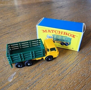 Matchbox Lesney 4 STAKE TRUCK BPW MINT in Original NM box - Picture 1 of 5