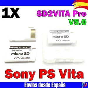 ADAPTADOR DE TARJETA MICRO SD PARA SONY PS VITA 1000 2000 SD2VITA PRO MEMORY V5 - Imagen 1 de 1