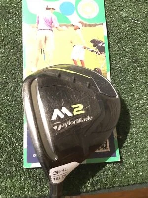 TaylorMade Left Handed 2017 Ladies M2 HL 16.5* 3 Wood Graphite REAX 45 - Image 1 of 4