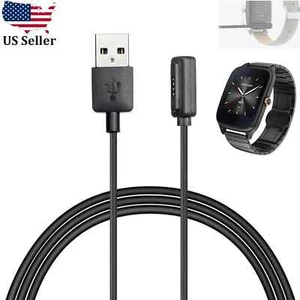 Chargeur Câble Chargeur USB Magnétique Plus Rapide pour ASUS ZenWatch 2 Smart Watch 3Ft - Photo 1 sur 4