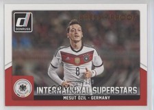 2015 Panini Donruss International Superstars Press Proof Bronze /299 Mesut Ozil