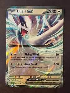 Lugia ex 017/034 Gioco di Carte Collezionabili Classico Holo - Foto 1 di 2