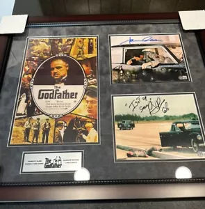 Godfather James Caan Signed Photo Autographed Movie Collage Frame Beckett JSA - Picture 1 of 3