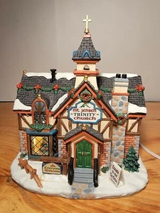 ~RARE~ 2015 LEMAX "MT. JENSEN TRINITY CHURCH" #55942... - Picture 1 of 11