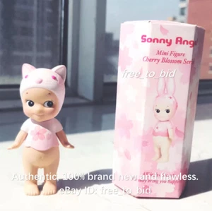Minifigura Sonny Angel Cherry Blossom Series 2019 Calico Cat - Imagen 1 de 12