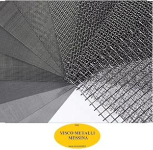 Rete Tela Zanzariera Acciaio Inox AISI 316 NFR 18 filo 0,24 H mt 1,60 - Bild 1 von 1