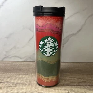 Starbucks Coffee 2021 Holiday Christmas Insulated Hot Cold Travel Tumbler 16oz - Bild 1 von 12