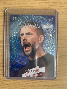 2022 Skybox Metal Universe AEW All Elite Wrestling Intimidation Nation CM Punk - Bild 1 von 2
