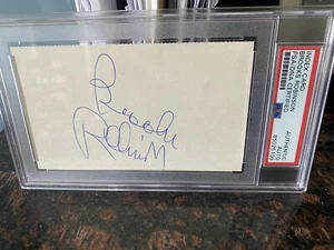 Brooks Robinson Signed INDEX CARD PSA / DNA AUTOGRAPH auto Orioles HOF - Picture 1 of 1