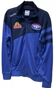 AFL WESTERN BULLDOGS KOOGA JACKET ON FIELD TEAM WEAR SIZE SMALL Embroidered - Picture 1 of 8