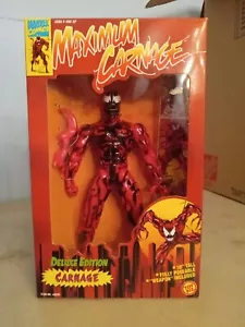 1994 Marvel Spider-Man Maximum Carnage Deluxe Edition Modellino giocattolo Biz 10" - Foto 1 di 6
