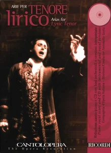 Arias for Lyric Tenor Cantolopera Vocal Piano Opera Sheet Music Book CD Pack - Picture 1 of 1