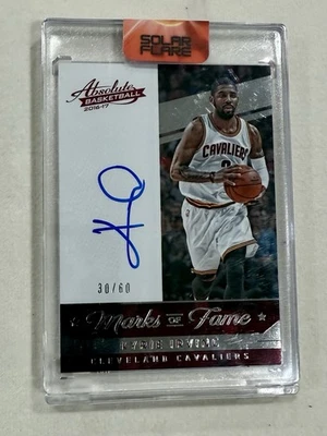 2016-17 Panini Absolute - Marks of Fame Kyrie Irving #3 /60 (AU) - Image 1 of 2