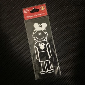 Disney Parks Family Window Decal Girl/Daughter - Sealed New - Picture 1 of 3