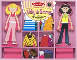 Magnetic Dress Up Kit Abby & Emma - Picture 1 of 5