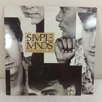 Simple Minds Once Upon A Time 1985 vinyl LP Album Sanctify Yourself Record - Image 1 of 4