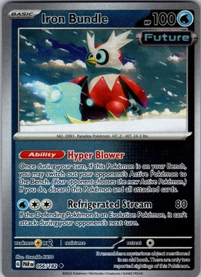 Iron Bundle - Reverse Holo Uncommon SV04: Paradox Rift 056/182 NM - Pokemon TCG - Image 1 of 2
