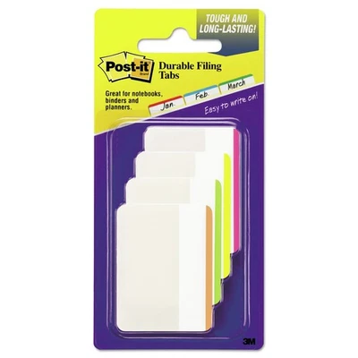 Pestañas Post-it 686F1BB pestañas forradas de 2" de ancho - colores brillantes surtidos (paquete de 24) nuevas Foto 1 de 4