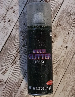 Spray para cabello temporal multicolor Goodmark Glitter • Color brillante lavable • 3 oz Foto 1 de 2
