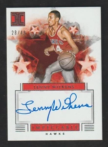 LENNY WILKENS 2019-20 Impeccable STARS SIGNATURES Autograph #IST-LWK SP AUTO /49 - Bild 1 von 2