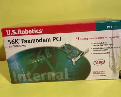 USRobotics 3Com 3CP5699A Computer Internal Modem Card PCI 56K New Genuine - Image 1 of 4