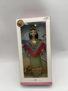 Muñecas del Mundo Princesa del Antiguo México Barbie Coleccionista Etiqueta Rosa (Leer) - Imagen 1 de 8