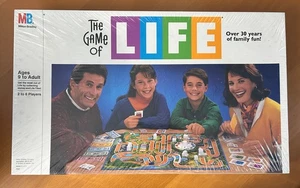 Vintage 1991 Game of Life Milton Bradley Family Game Night Board Game NEW SEALED - Picture 1 of 5