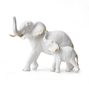 XINXUAN Elephant Statues Home Decor Elephant Decor Brings Good Luck Bookshelf... - Picture 1 of 9